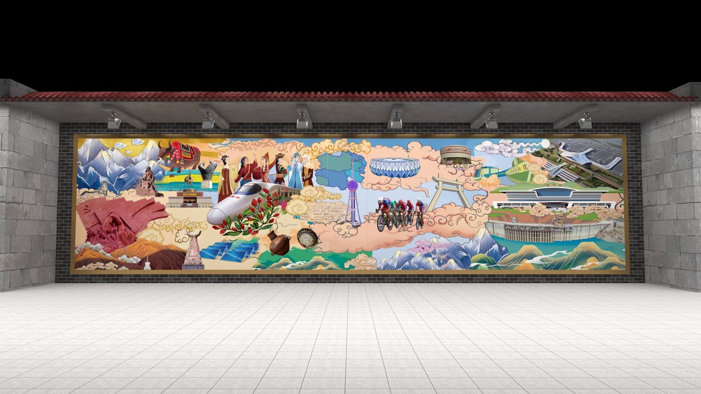 城中区铸牢中华民族共同体意识展馆_南禅寺-浮雕墙_浮雕墙-003.jpg